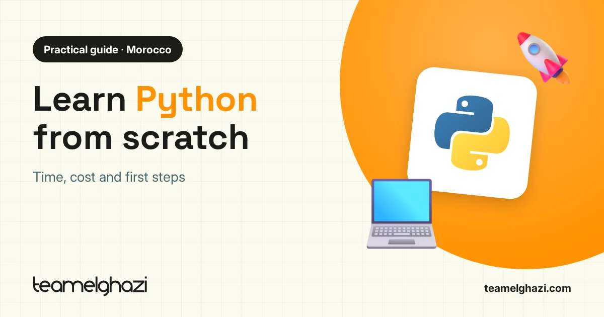 Learn Python from Scratch in Morocco: Time, Cost and Steps